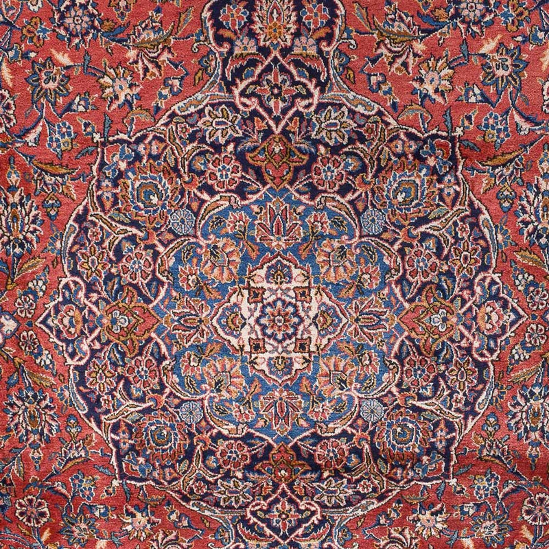 Persiska mattor - Keshan - Kungliga - 445 x 333 cm - ljusröd