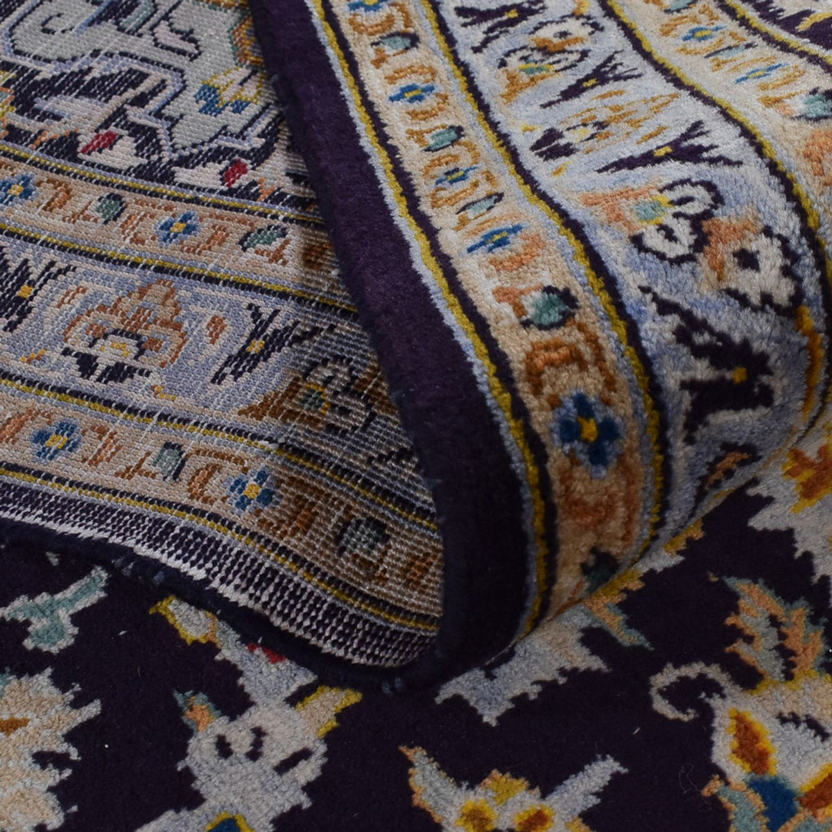 Persisk matta - Classic - 390 x 293 cm - mörkblå