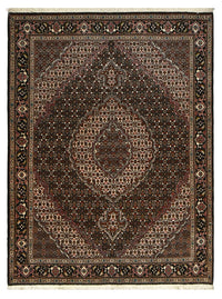 Persisk matta - Tabriz - Royal - 200 x 153 cm - mörkbrun