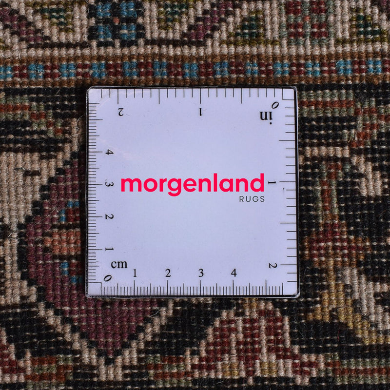 Persisk matta - Tabriz - Royal - 200 x 153 cm - mörkbrun