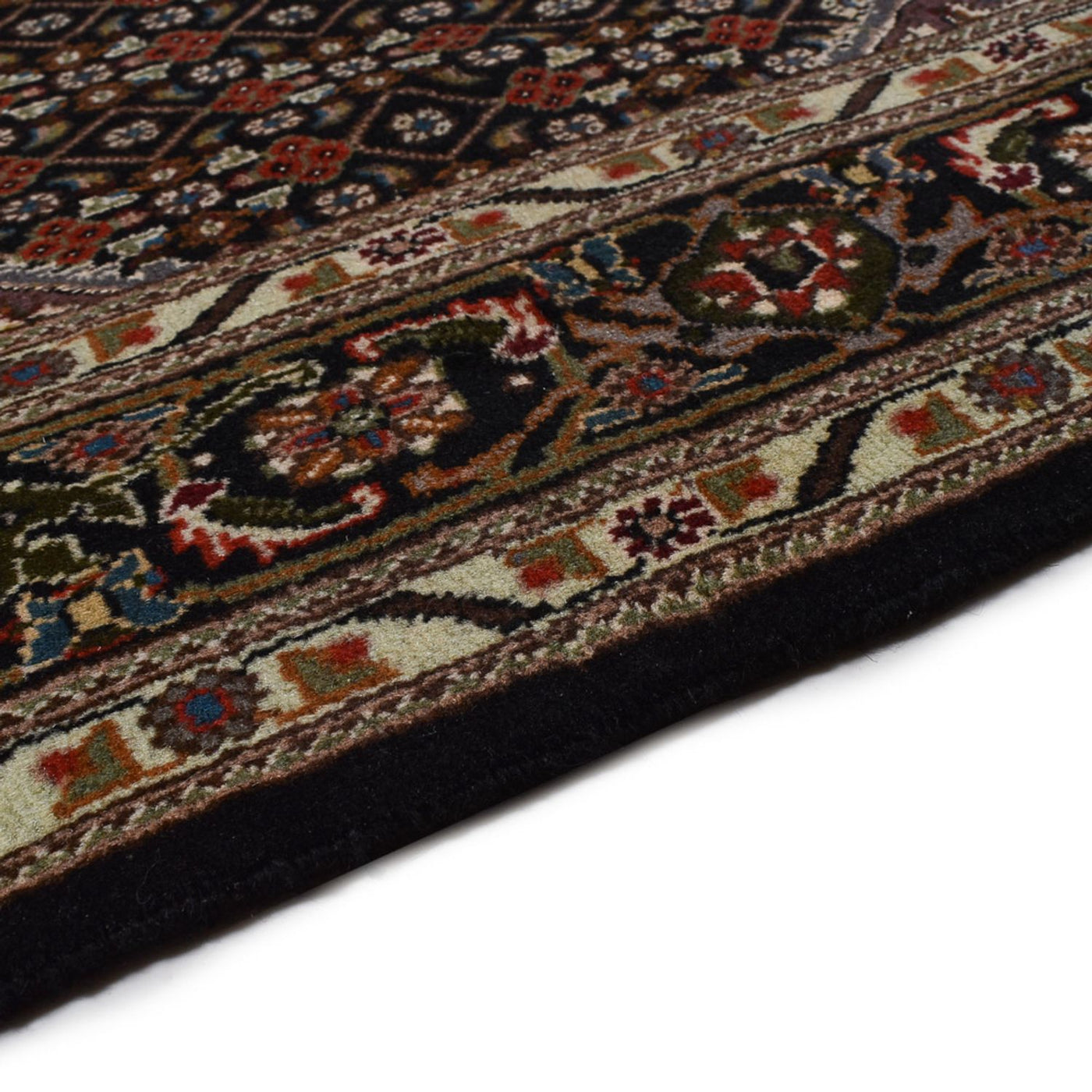 Persisk matta - Tabriz - Royal - 210 x 152 cm - mörkbrun