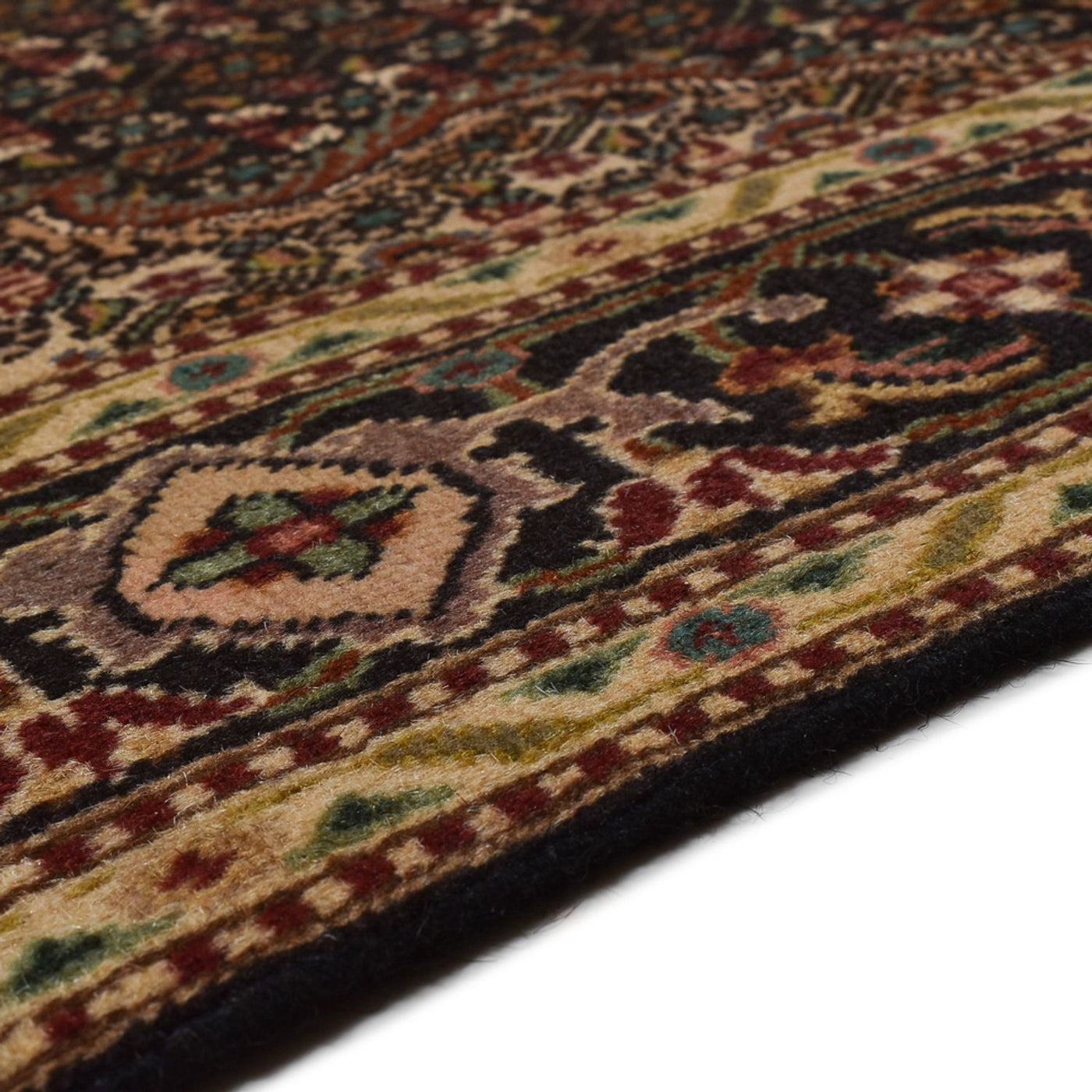 Persisk matta - Tabriz - Royal - 203 x 148 cm - mörkbrun