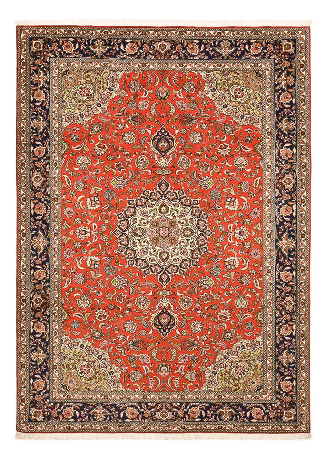 Persisk matta - Tabriz - Royal - 295 x 208 cm - röd