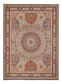 Persisk matta - Tabriz - Royal - 402 x 302 cm - ljusbeige