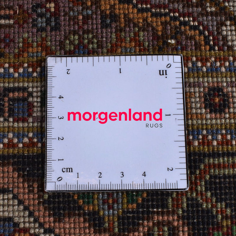 Persisk matta - Tabriz - Royal - 204 x 152 cm - mörkbrun