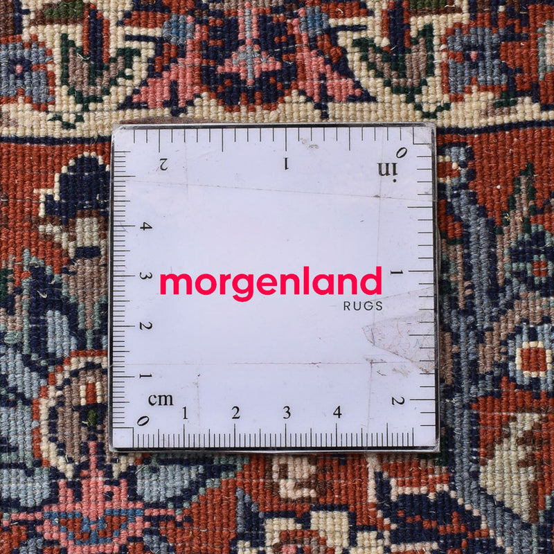 Persisk matta - Bijar - 295 x 206 cm - mörkblå