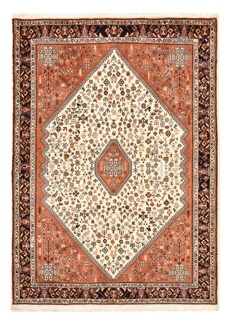 Gabbeh-matta - Kashkuli Persiska - 215 x 155 cm - grädde