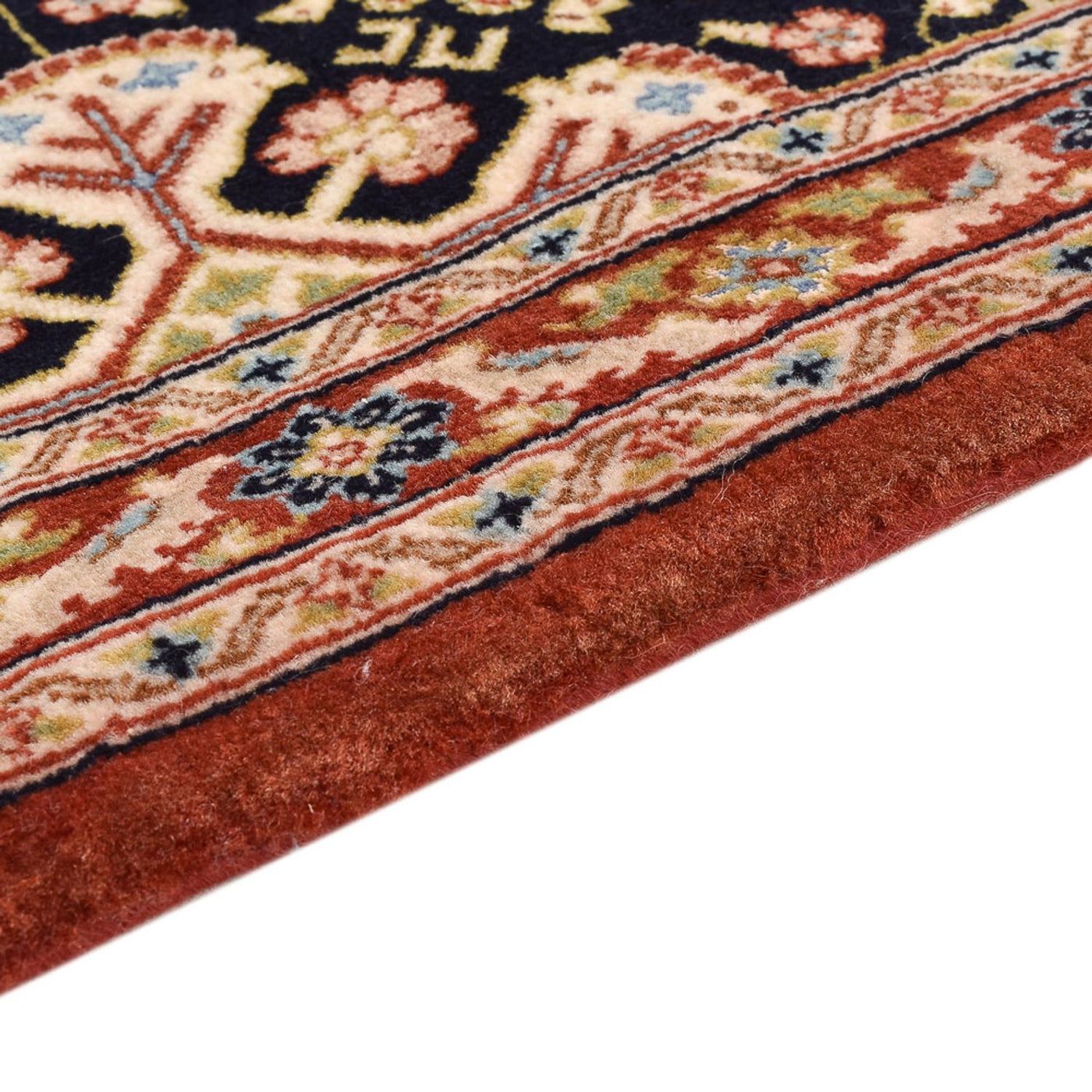 Runner Persisk matta - Ghom - Kunglig - 201 x 52 cm - mörk beige