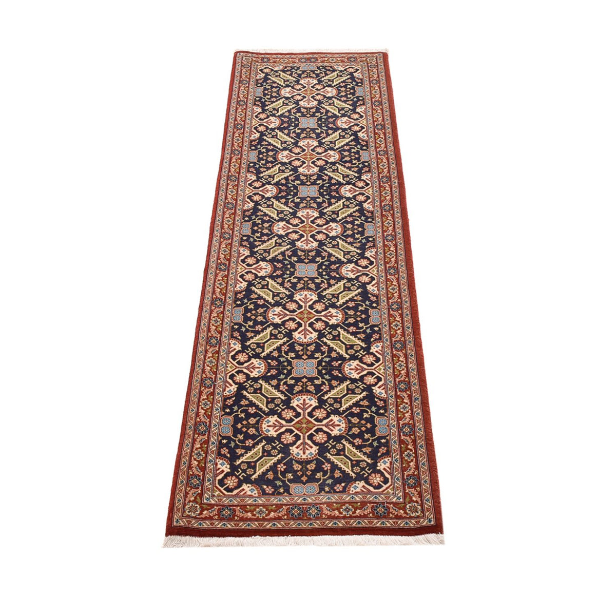 Runner Persisk matta - Ghom - Kunglig - 202 x 52 cm - mörk beige