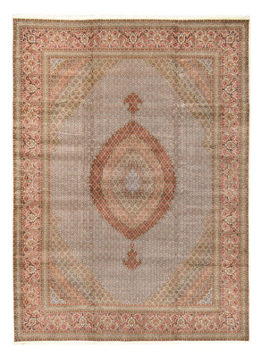 Persisk matta - Tabriz - Royal - 502 x 350 cm - ljusbeige