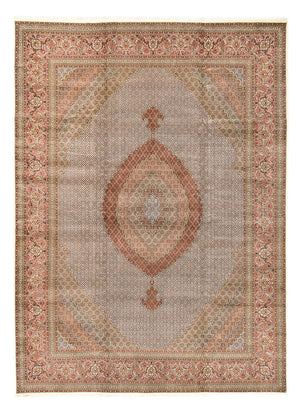 Persisk matta - Tabriz - Royal - 502 x 350 cm - ljusbeige