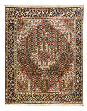 Persisk matta - Tabriz - Royal - 195 x 153 cm - brun