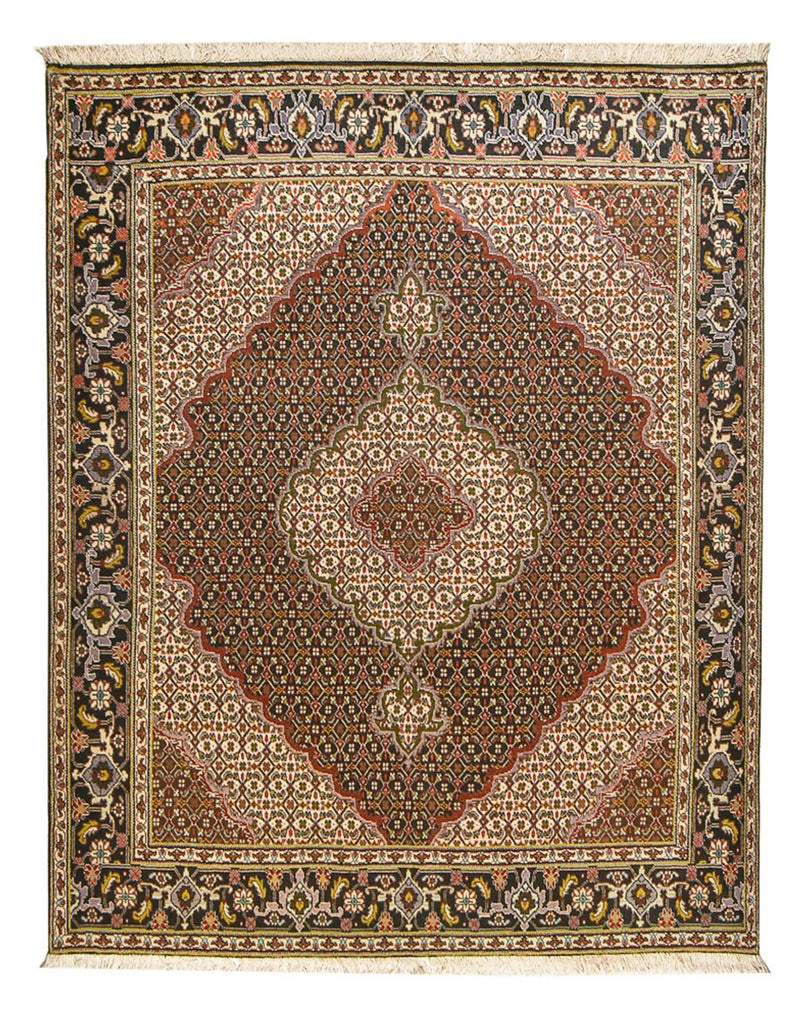 Persisk matta - Tabriz - Royal - 195 x 153 cm - brun