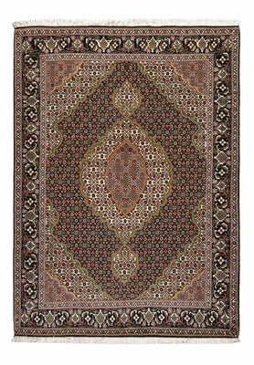 Persisk matta - Tabriz - Royal - 203 x 150 cm - mörkbrun