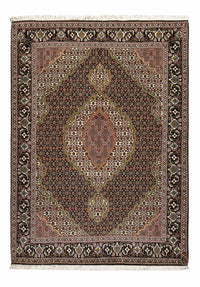 Persisk matta - Tabriz - Royal - 203 x 150 cm - mörkbrun