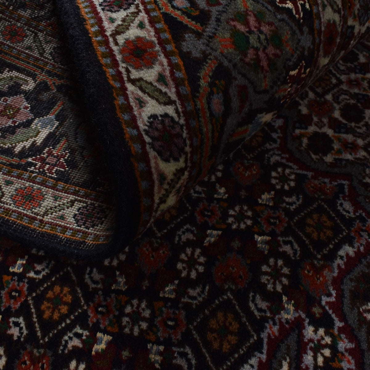 Persisk matta - Tabriz - Royal - 200 x 152 cm - mörkbrun