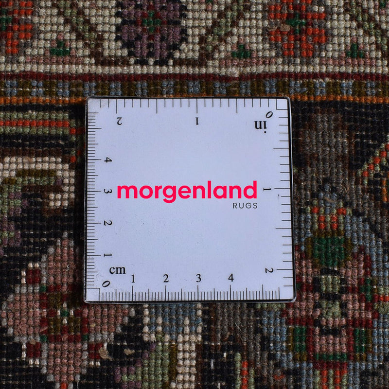 Persisk matta - Tabriz - Royal - 200 x 152 cm - mörkbrun