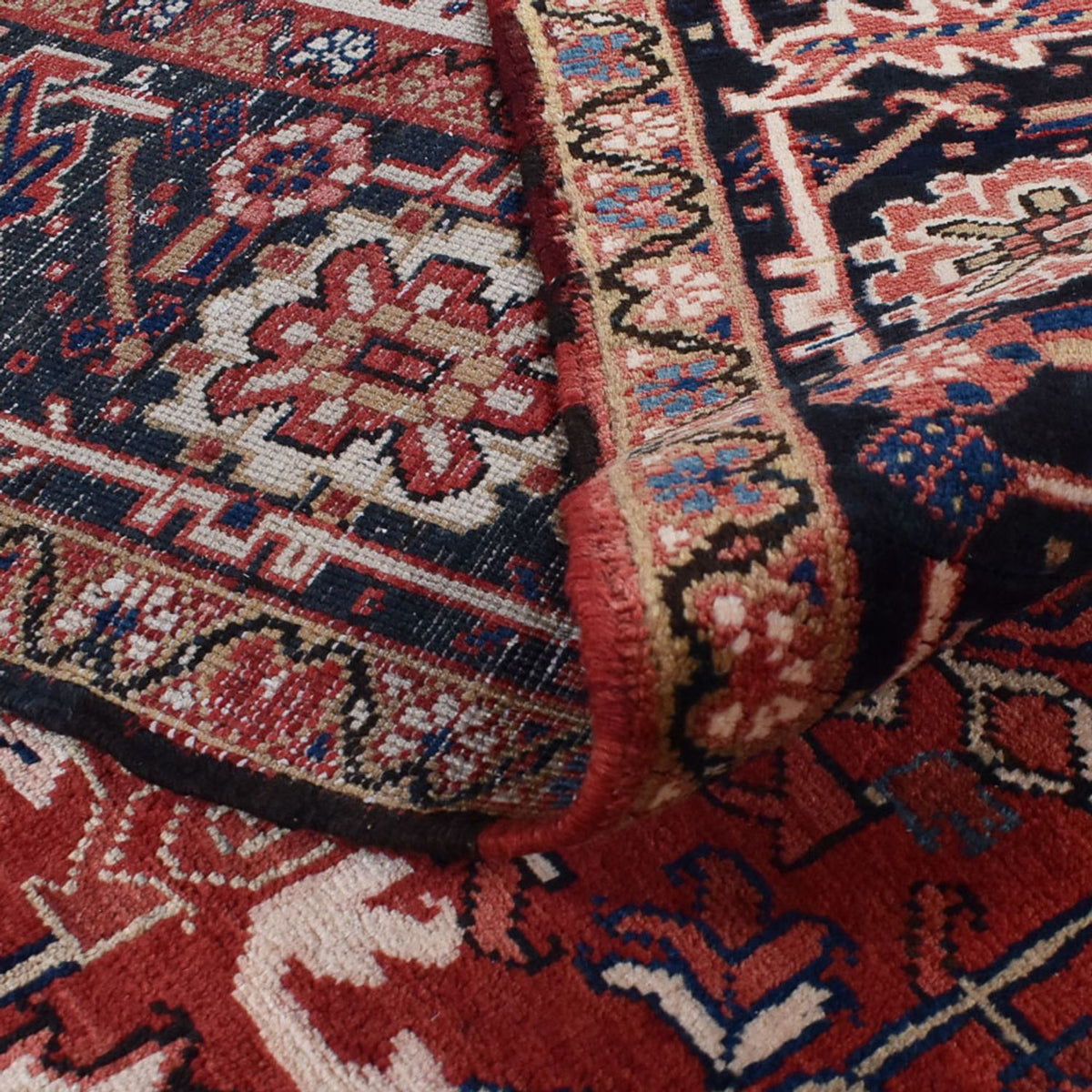 Persisk matta - Nomadic - 375 x 298 cm - röd