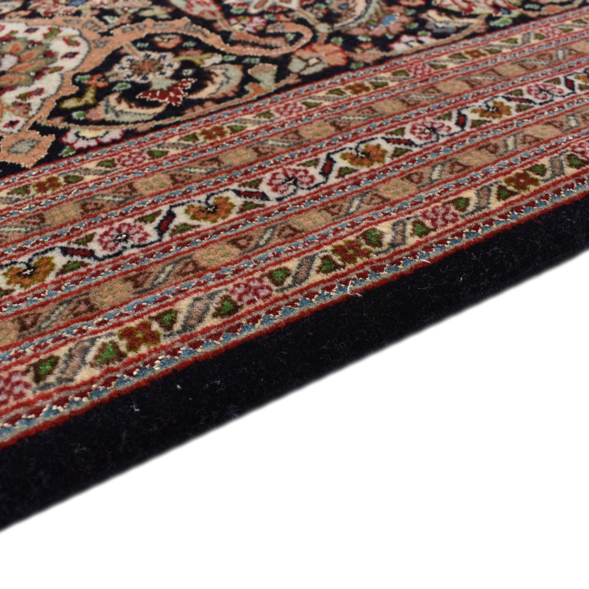 Persisk matta - Tabriz - Royal - 394 x 302 cm - mörk beige