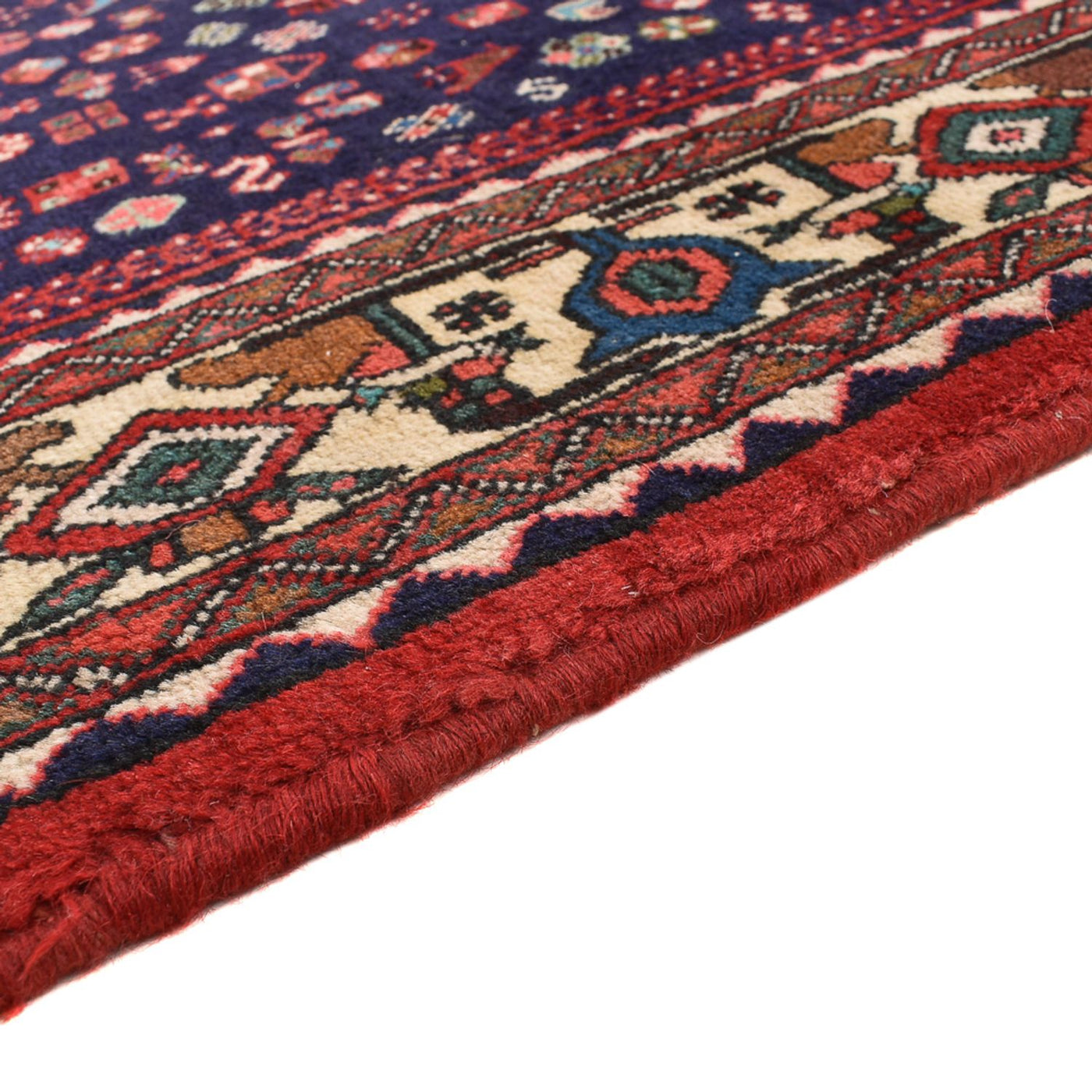 Persisk matta - Nomadic kvadrat  - 205 x 197 cm - röd