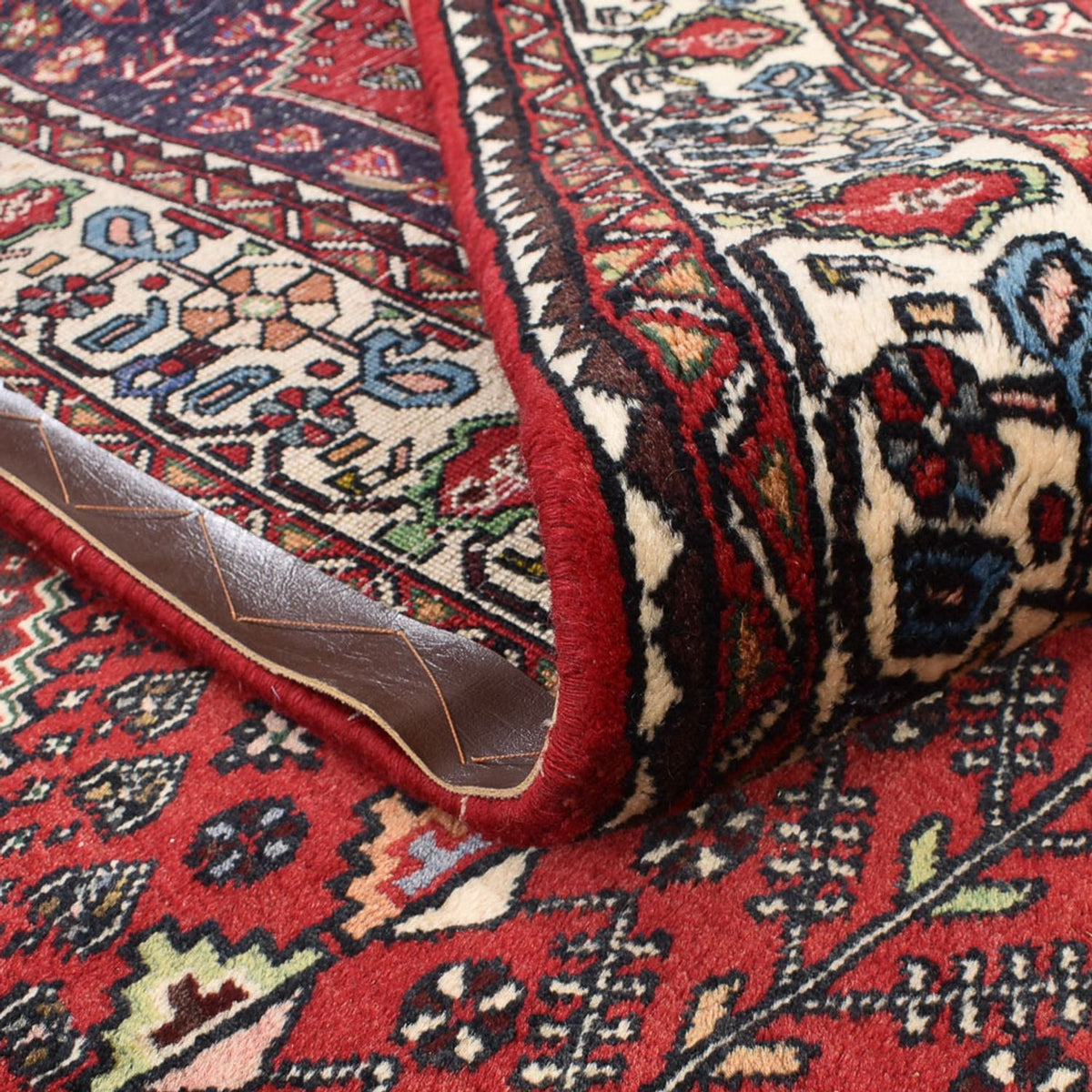 Persisk matta - Nomadic - 220 x 213 cm - röd