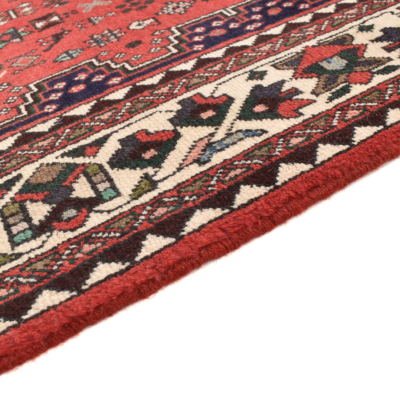Persisk matta - Nomadic kvadrat  - 199 x 198 cm - röd