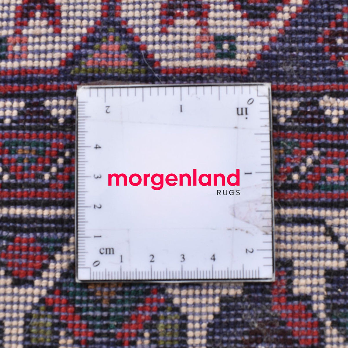 Persisk matta - Nomadic kvadrat  - 199 x 198 cm - röd