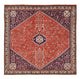 Persisk matta - Nomadic kvadrat  - 202 x 201 cm - röd