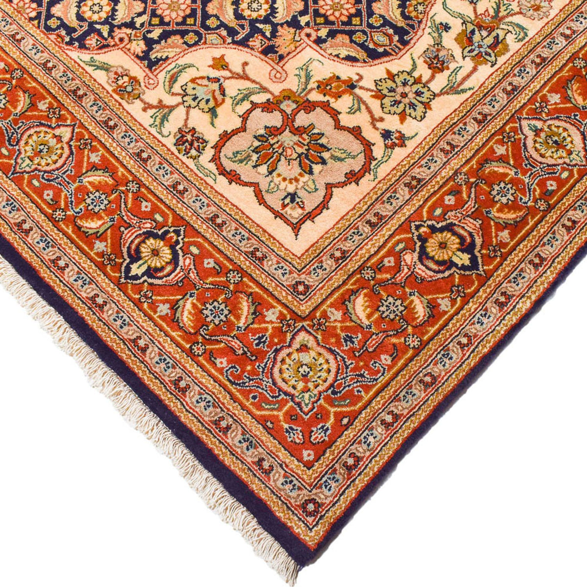 Persisk matta - Classic - 298 x 198 cm - mörkblå