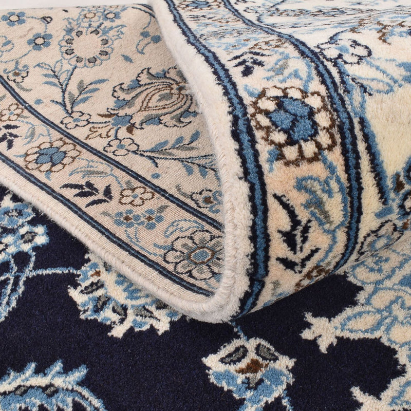 Persisk matta - Nain - 300 x 250 cm - mörkblå