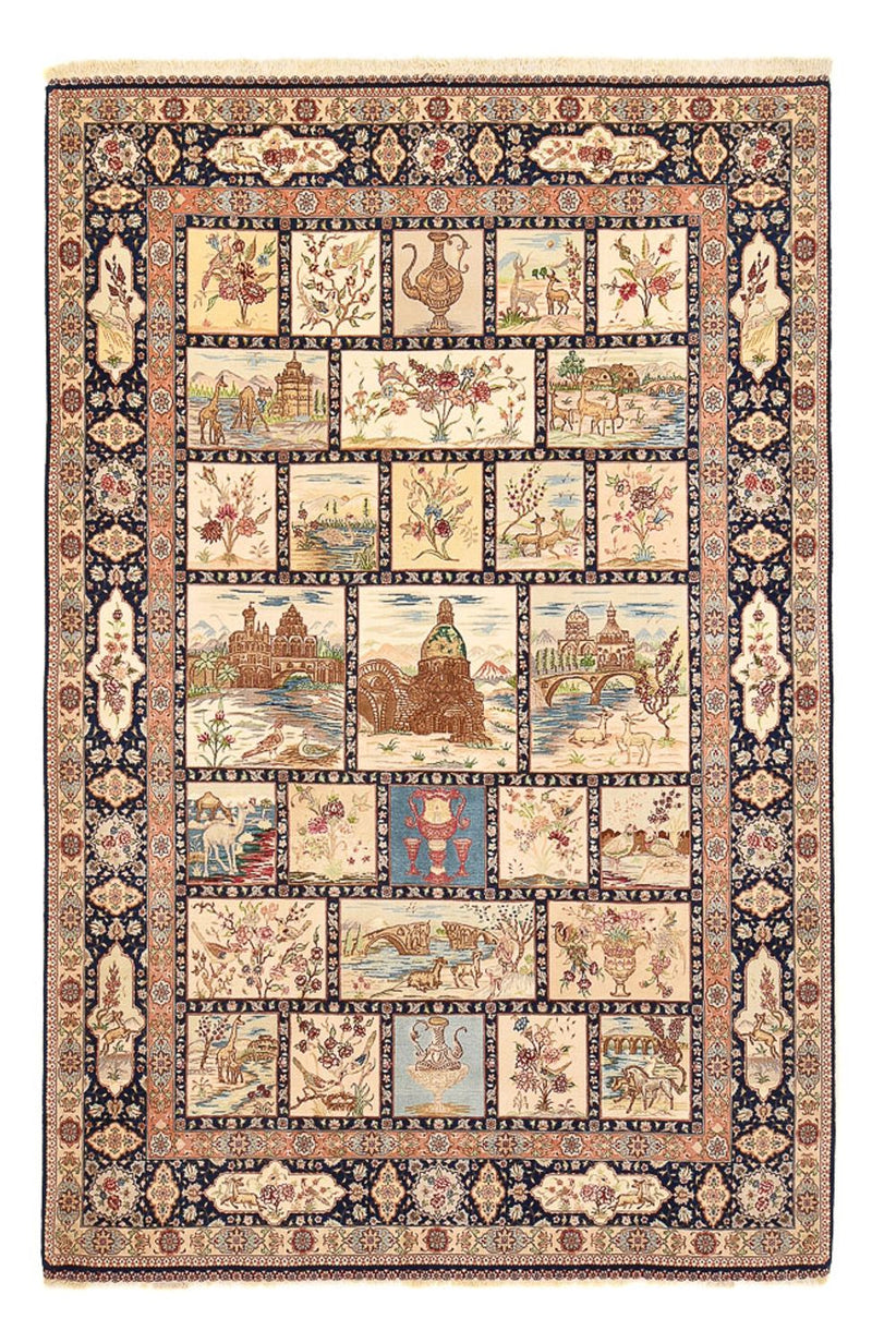 Persisk matta - Tabriz - Premium - 300 x 198 cm - flerfärgad
