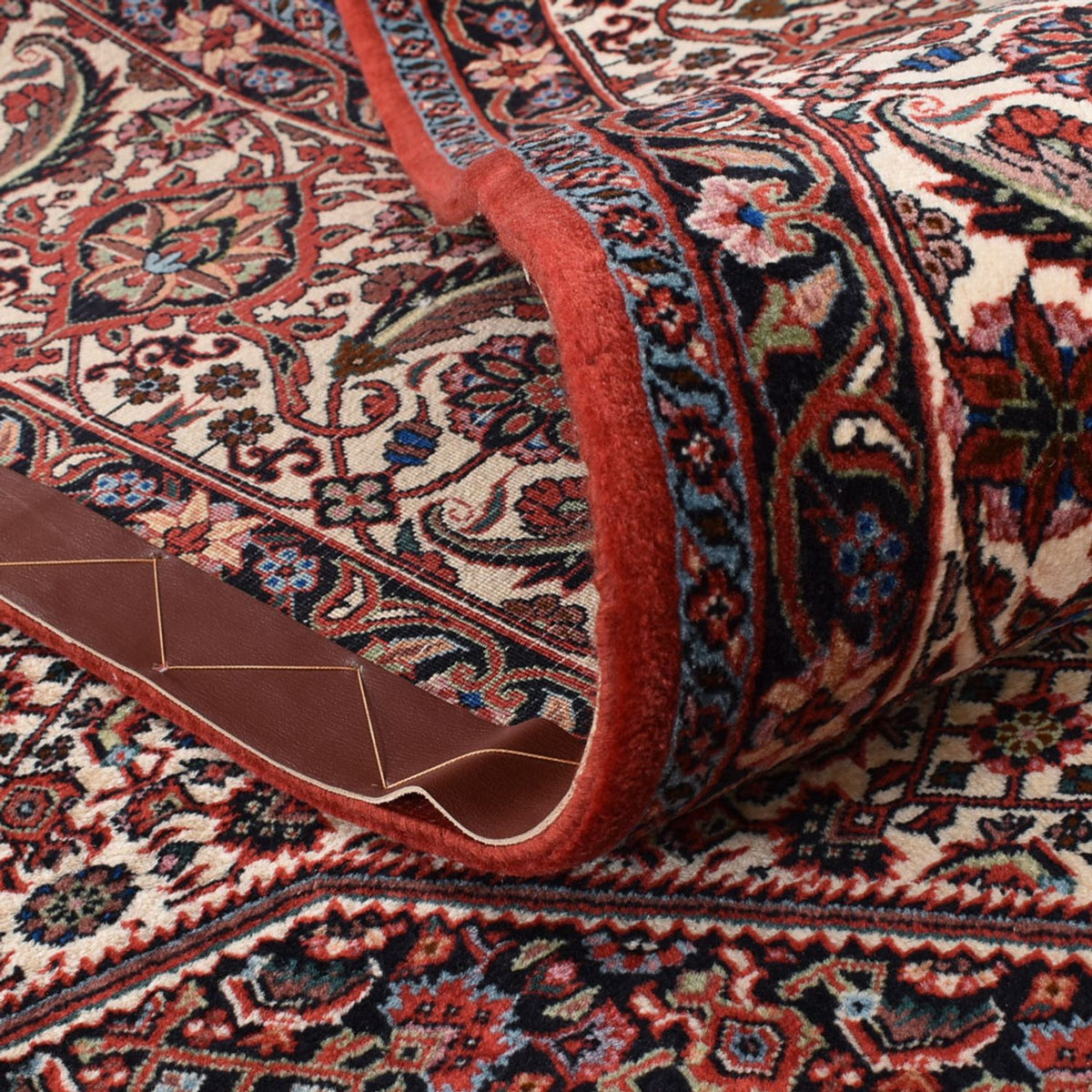 Persisk matta - Bijar - 400 x 298 cm - brun