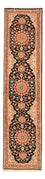 Runner Persisk matta - Tabriz - Royal - 288 x 69 cm - mörkblå
