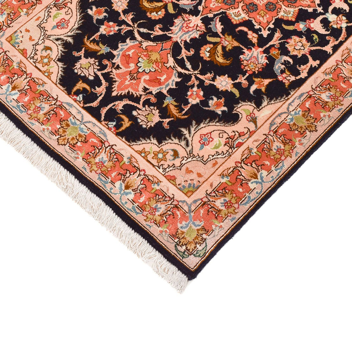 Runner Persisk matta - Tabriz - Royal - 288 x 69 cm - mörkblå