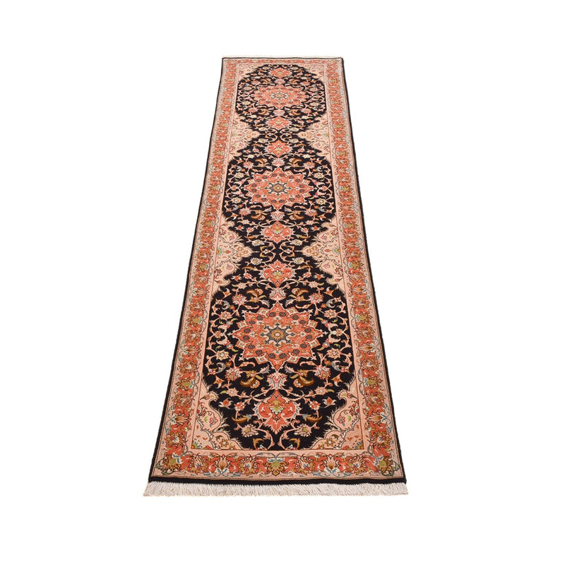 Runner Persisk matta - Tabriz - Royal - 288 x 69 cm - mörkblå