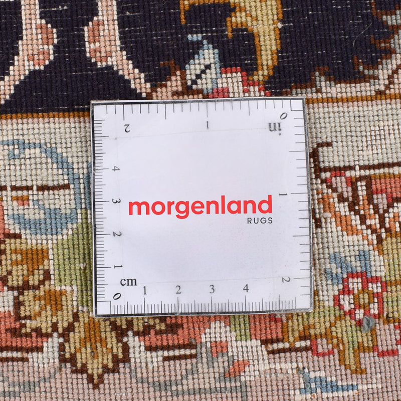 Runner Persisk matta - Tabriz - Royal - 288 x 69 cm - mörkblå