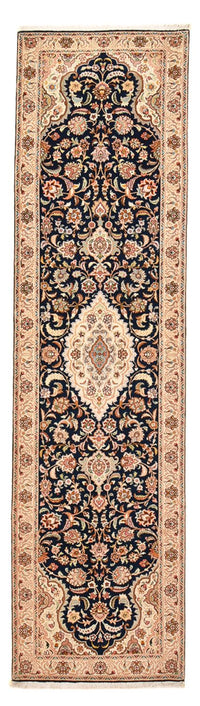 Runner Persisk matta - Tabriz - Royal - 310 x 83 cm - mörkblå