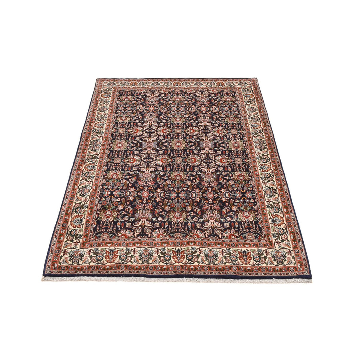 Persisk matta - Bijar - 215 x 145 cm - mörk beige