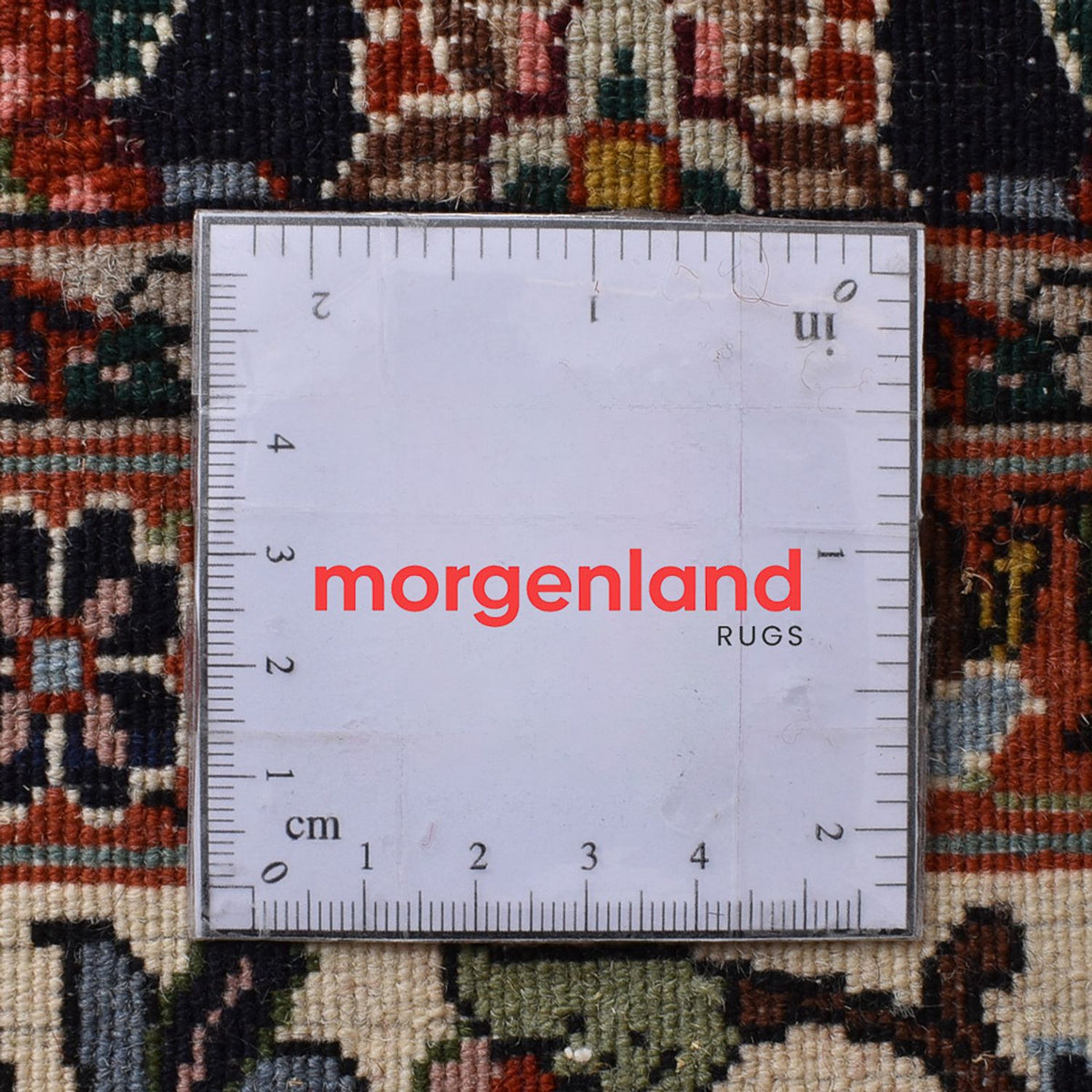 Persisk matta - Bijar - 215 x 145 cm - mörk beige