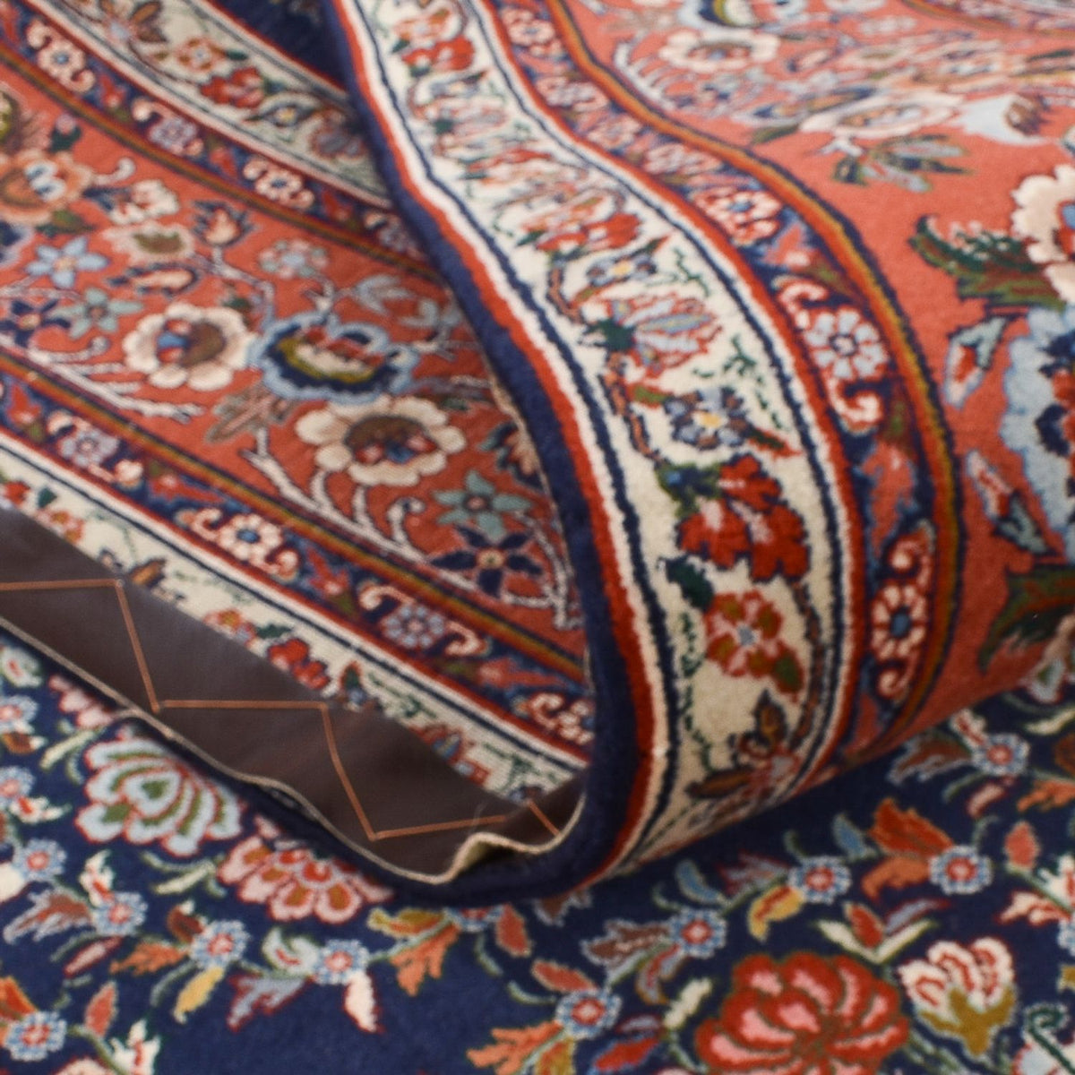 Persisk matta - Bijar - 303 x 199 cm - mörkblå