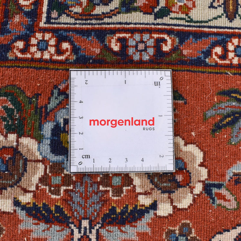 Persisk matta - Bijar - 303 x 199 cm - mörkblå