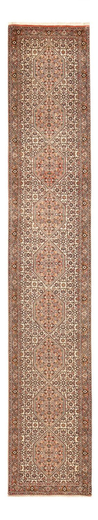 Runner Persisk matta - Bijar - 400 x 72 cm - mörk beige