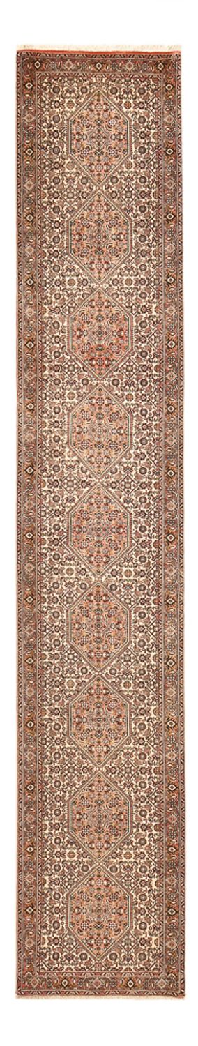 Runner Persisk matta - Bijar - 400 x 72 cm - mörk beige