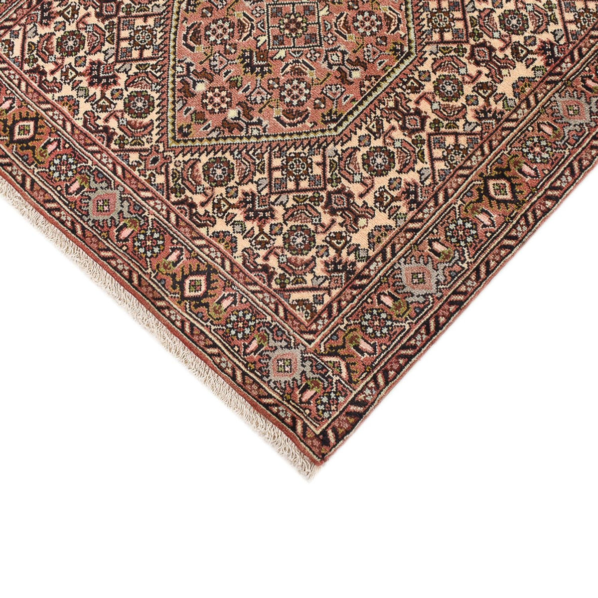 Runner Persisk matta - Bijar - 400 x 72 cm - mörk beige