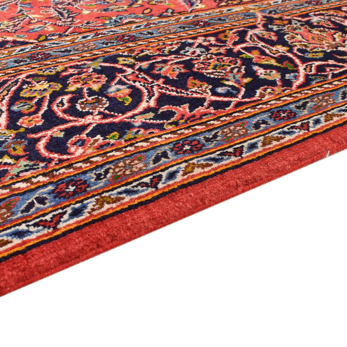 Persiska mattor - Keshan - 225 x 142 cm - röd