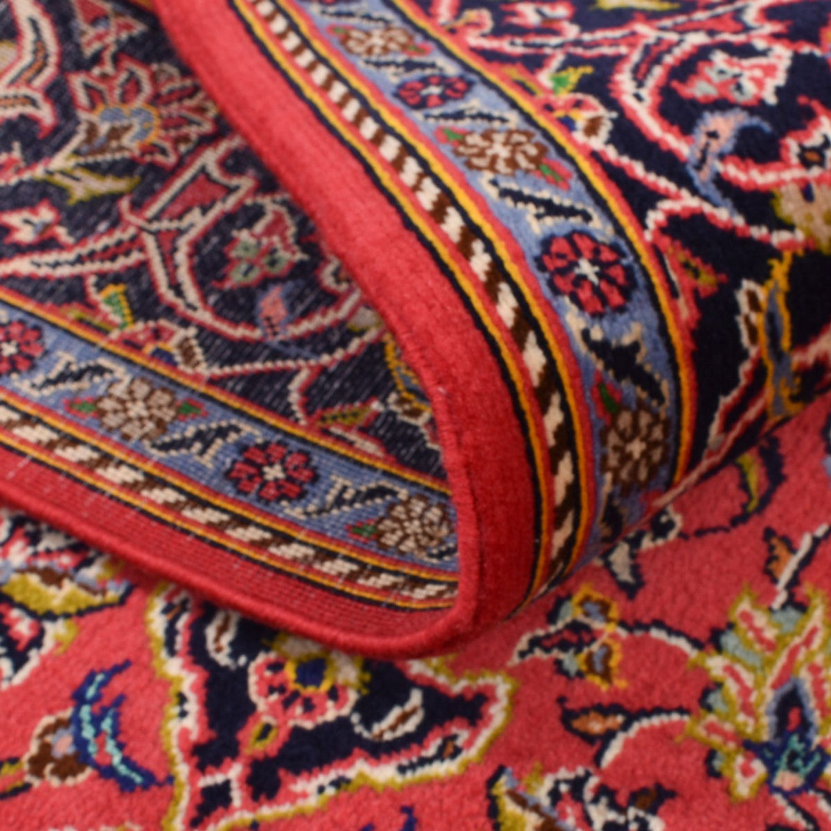 Persiska mattor - Keshan - 170 x 114 cm - ljusröd