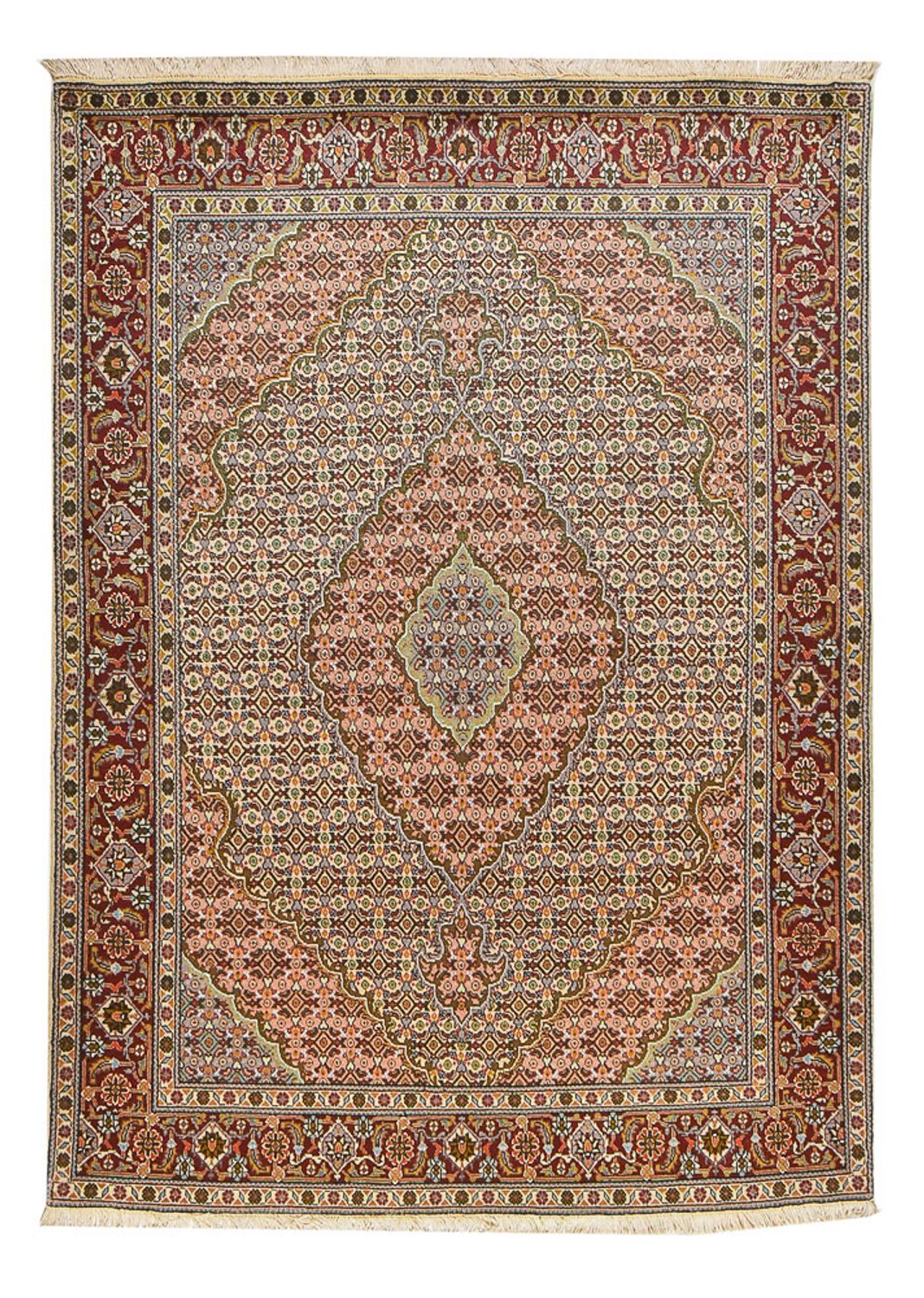 Persisk matta - Tabriz - Royal - 209 x 150 cm - sand