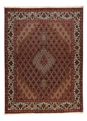Persisk matta - Tabriz - Royal - 200 x 147 cm - mörkröd
