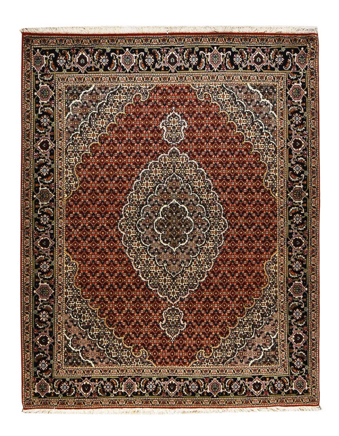 Persisk matta - Tabriz - Royal - 200 x 152 cm - röd