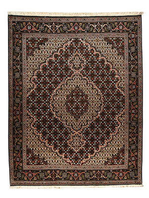 Persisk matta - Tabriz - Royal - 200 x 151 cm - mörkbrun